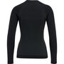 Hummel Hmlclea Seamless Tight T-Shirt Ls - black melange
