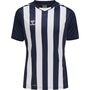 Hummel Hmlcore Xk Striped Jersey S/S - marine/white