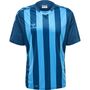 Hummel Hmlcore Xk Striped Jersey S/S - blue coral/blue danube