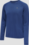 newline Men Core Running T-Shirt L/S - true blue