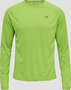 newline Men Core Running T-Shirt L/S - green flash