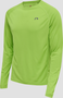 newline Men Core Running T-Shirt L/S - green flash