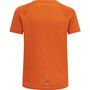 newline Kids Core Running T-Shirt S/S - orange tiger