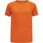 newline Kids Core Running T-Shirt S/S - orange tiger