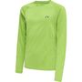 newline Kids Core Running T-Shirt L/S - green flash