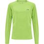 newline Kids Core Running T-Shirt L/S - green flash