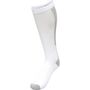 newline Core Compression Sock - white