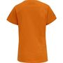 Hummel Hmlred Heavy T-Shirt S/S Woman - orange tiger