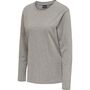 Hummel Hmlred Basic T-Shirt L/S Woman - grey melange