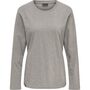 Hummel Hmlred Basic T-Shirt L/S Woman - grey melange