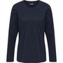 Hummel Hmlred Basic T-Shirt L/S Woman - marine