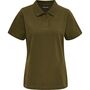 Hummel Hmlred Stretch Polo Woman - dark olive