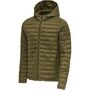 Hummel Hmlred Quilted Hood Jacket - dark olive