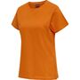 Hummel Hmlred Basic T-Shirt S/S Woman - orange tiger