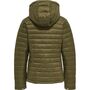 Hummel Hmlred Quilted Hood Jacket Woman - dark olive