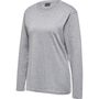 Hummel Hmlred Heavy T-Shirt L/S Woman - grey melange