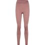 Hummel Hmlclea Seamless Mid Waist Tights - woodrose/rose taupe melange