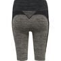 Hummel Hmlclea Seamless Cycling Shorts - chateau gray/black melange