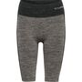 Hummel Hmlclea Seamless Cycling Shorts - chateau gray/black melange