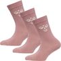 Hummel Sutton 3-Pack Sock - woodrose