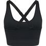 Hummel Hmlclea Seamless Sports Top - black melange