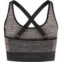 Hummel Hmlclea Seamless Sports Top - chateau gray/black melange