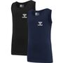 Hummel Hmlnolan Tank Top 2-Pack - black iris