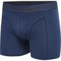Hummel Hmlmarston 4-Pack Boxers - black/insigina blue