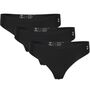 Hummel Hmlmt Breeze Thong 3-Pack - black