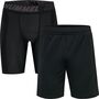 Hummel Hmlte Topaz 2-Pack Shorts Set - black/black