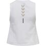 Hummel Hmlte Cali 2-Pack Crop Cot Tanktop - black/white driftwood