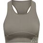 Hummel Hmlte Christel Seamless Sports Top - chateau gray/driftwood melange