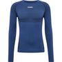 Hummel Hmlte Mike Seamless T-Shirt L/S - insignia blue/black melange