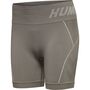 Hummel Hmlte Christel Seamless Shorts - chateau gray/driftwood melange