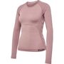Hummel Hmlclea Seamless Tight T-Shirt Ls - woodrose/rose taupe melange