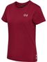 Hummel Hmlcourt Cotton T-Shirt S/S Woman - rhubarb