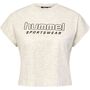 Hummel Hmllgc June Cropped T-Shirt - tofu melange
