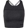 Hummel Hmlmt Hana 2.0 Seamless Sports Top - black melange