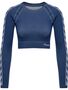 Hummel Hmlmt Blaze Seamless T-Shirt L/S - insignia blue