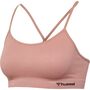 Hummel Hmljuno 2 Pack Seamless Bra - ash rose/paloma