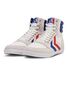 Hummel Hummel Slimmer Stadil High - white/blue/red/gum
