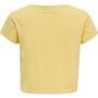 Hummel Hmllegacy Woman Cropped T-Shirt - golden haze
