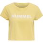 Hummel Hmllegacy Woman Cropped T-Shirt - golden haze