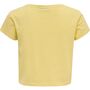 Hummel Hmllegacy Woman Cropped T-Shirt - golden haze
