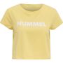 Hummel Hmllegacy Woman Cropped T-Shirt - golden haze