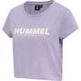 Hummel Hmllegacy Woman Cropped T-Shirt - heirloom lilac