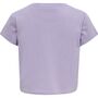 Hummel Hmllegacy Woman Cropped T-Shirt - heirloom lilac