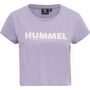 Hummel Hmllegacy Woman Cropped T-Shirt - heirloom lilac