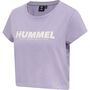 Hummel Hmllegacy Woman Cropped T-Shirt - heirloom lilac
