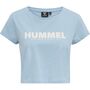 Hummel Hmllegacy Woman Cropped T-Shirt - placid blue